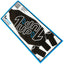 Twin 1up Outline Logo Reusable CF Look Chassis Skin - AE B7