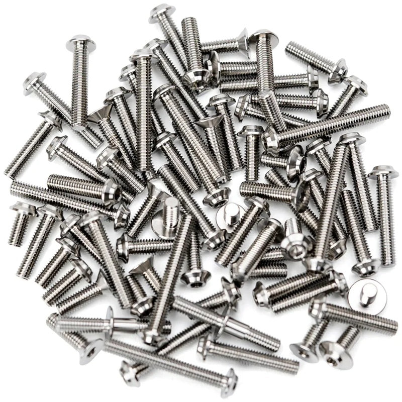 Pro Duty Titanium Upper Screw Set - Xray X12 '26 - Raw