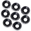 1UP Racing - 7075 LowPro Countersunk Washers, M3, Black Shine, 8pcs