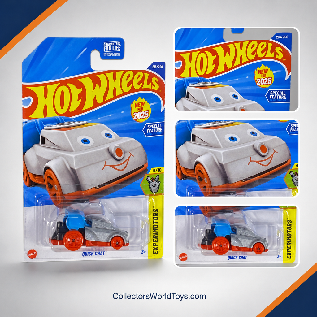 Hot Wheels Quick Chat | Experimotors Series 9/10 - 216/250