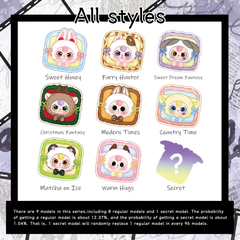 Baby Three Jewelry Box Series Plush Blind Box - Collectors World Toys