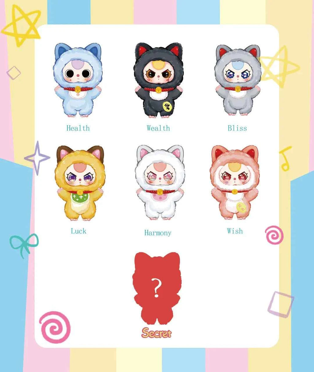 Baby Three - Billionaire cat plush lucky bag (1 Blind Box)