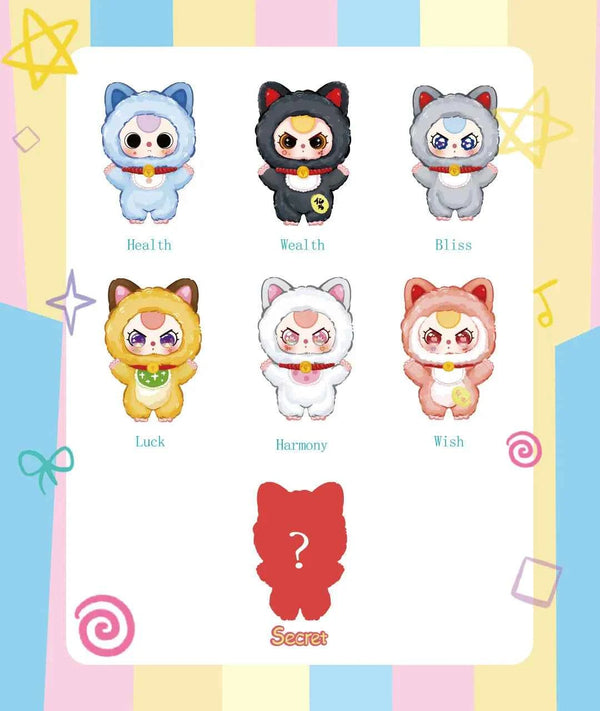 Baby Three - Billionaire cat plush lucky bag (1 Blind Box)