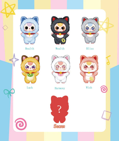 Baby Three Billionaire Cat Plush Series Blind Box
