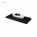 (Pre-Order) Microturbo Custom MX5 Rocket Bunny - Metallic White 1:64 - Collectors World Toys