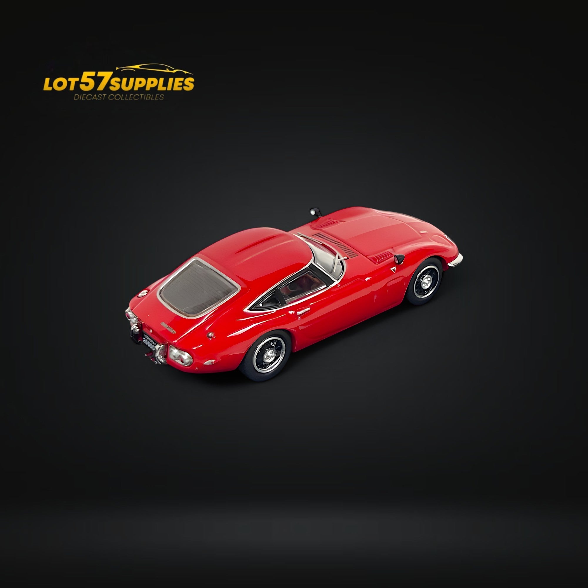 Inno64 Toyota 2000GT (MF10) in Red 1:64 - Collectors World Toys