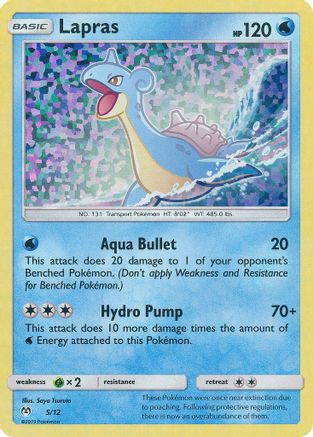 Lapras 005/12 - McDonalds Promos 2019 Holofoil