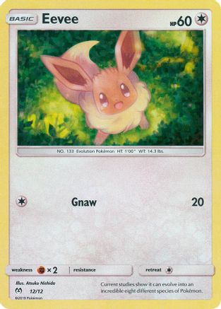 Eevee 012/12 - McDonalds Promos 2019 Holofoil