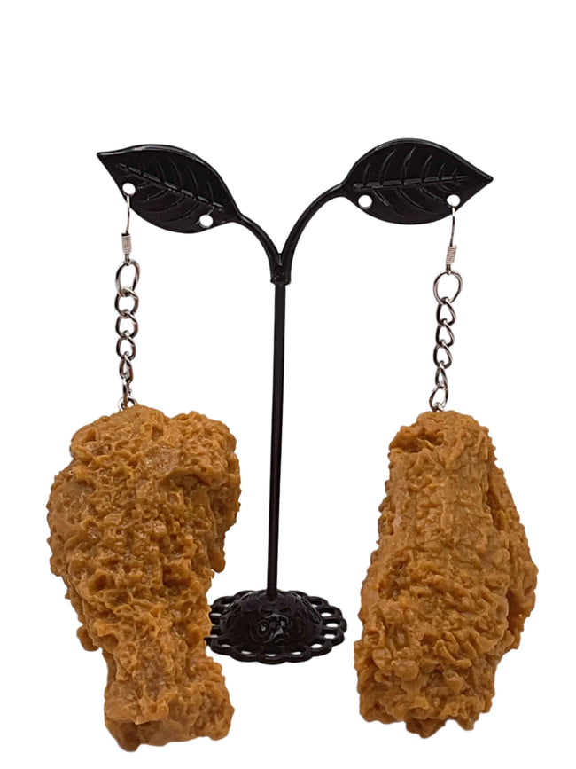 Chicken Wings earrings Hover Image