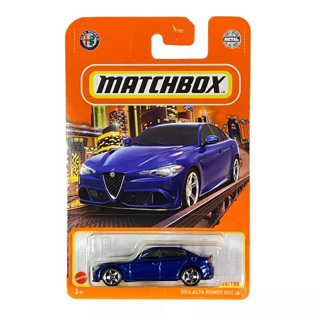 Matchbox 2016 Alfa Romeo Giulia - Matchbox Series 26/200 Hover Image