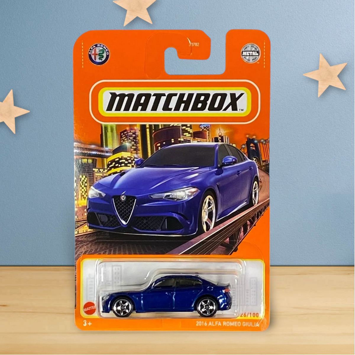 Matchbox 2016 Alfa Romeo Giulia - Matchbox Series 26/200