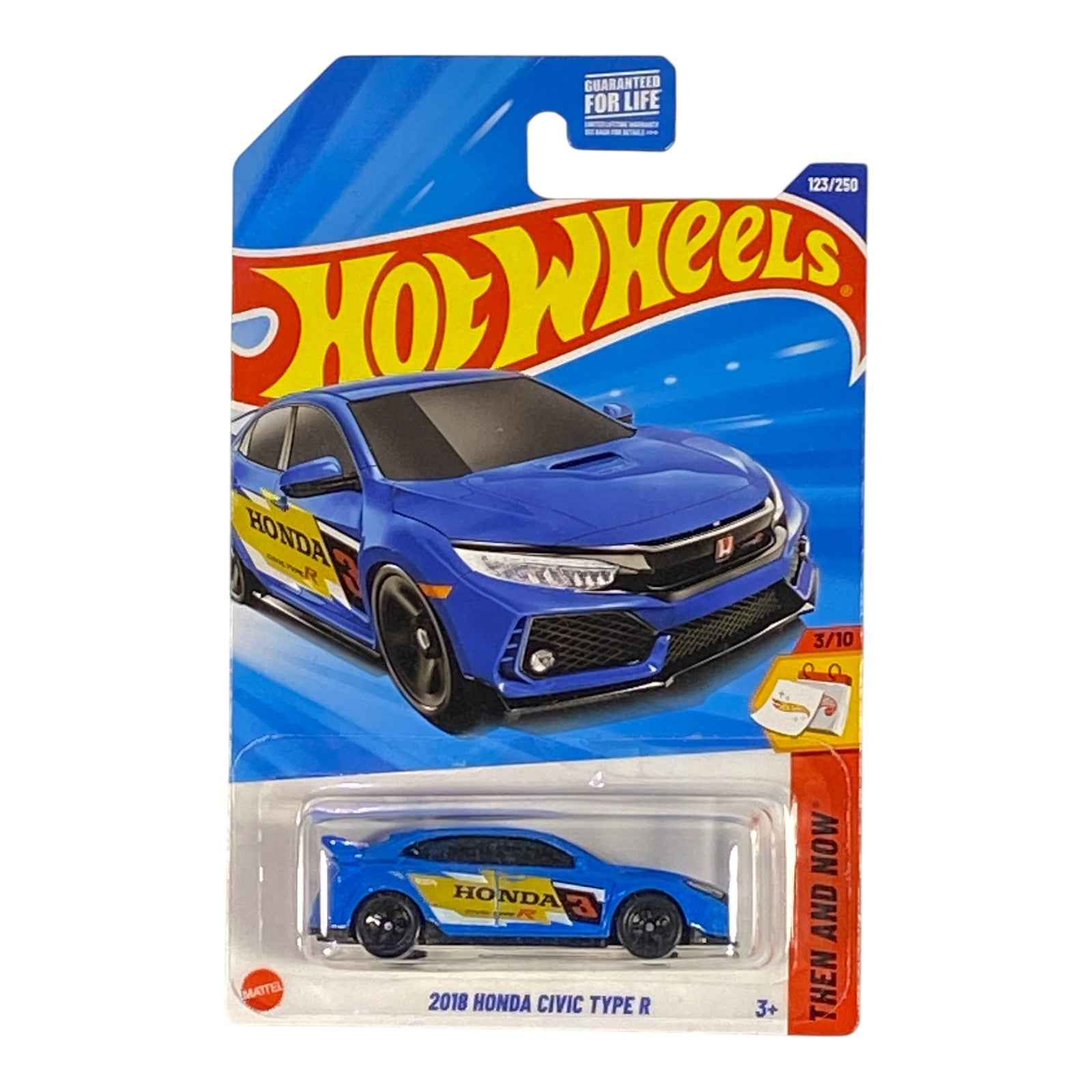 Hot Wheels 2018 Honda Civic Type R - Then and Now Series 3/10 Main image