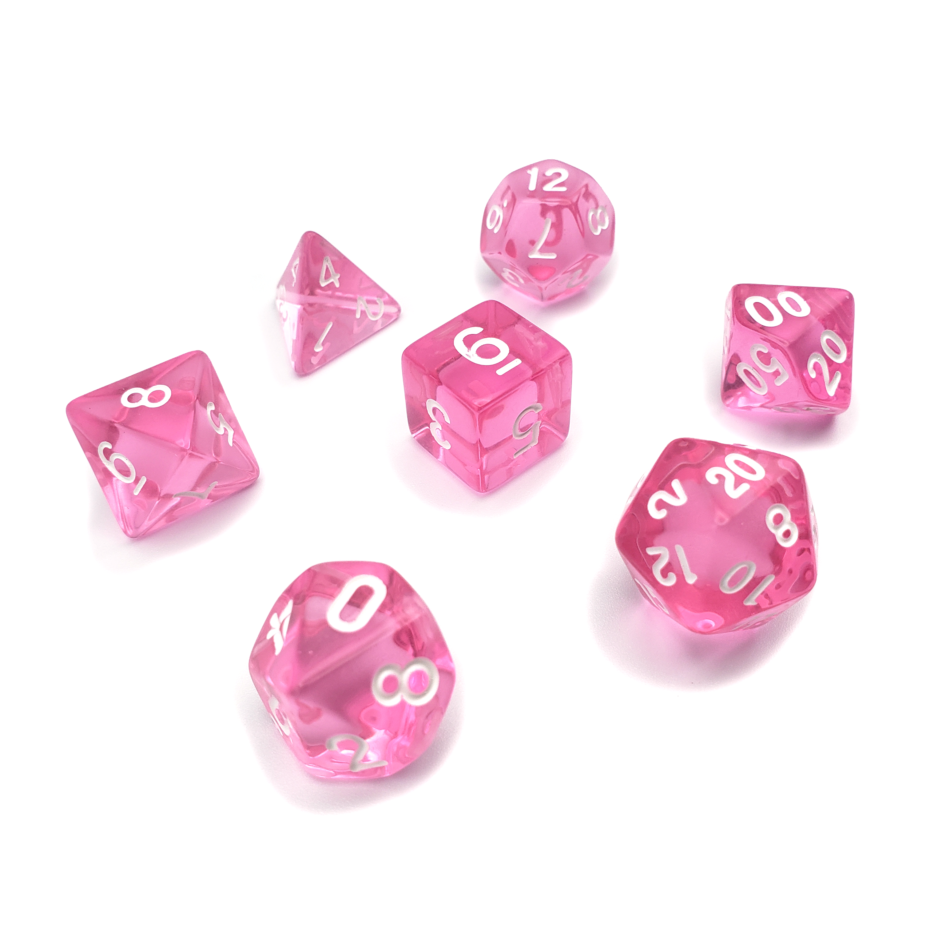 Boon of the Faerie - 7 Piece DnD Dice Set | Acrylic RPG Gaming Dice Secondary image