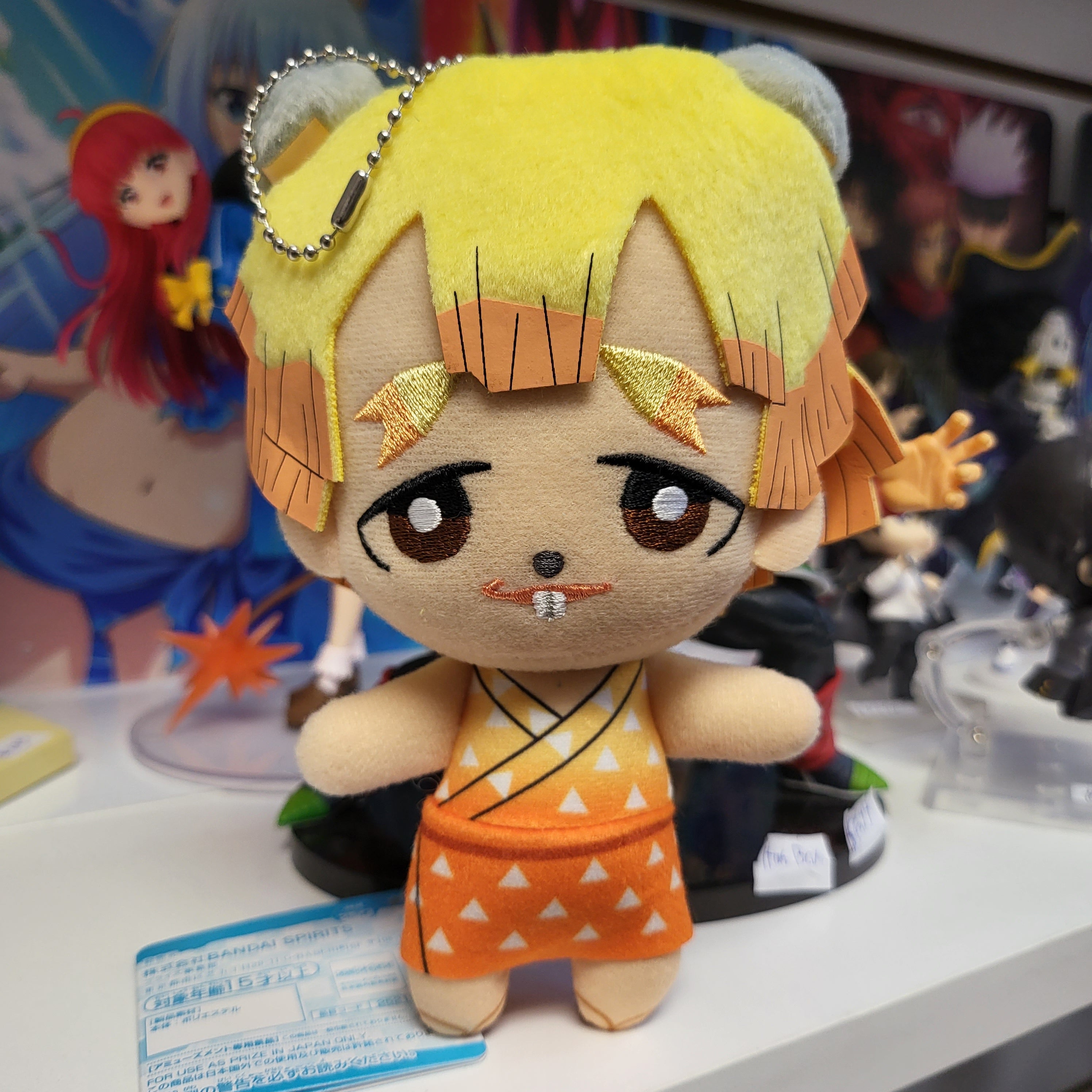 Demon Slayer Happy Dream Mascot Plush Strap - Zenitsu Main image