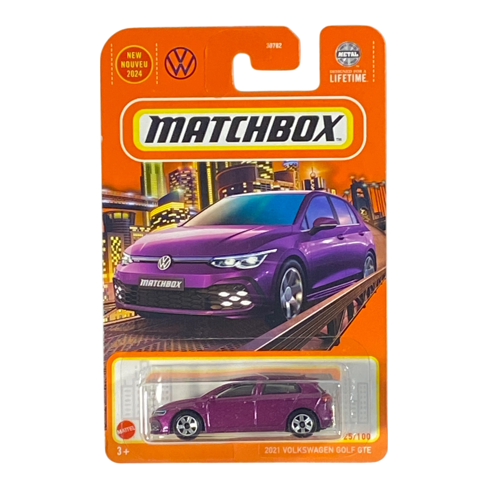 Matchbox 2021 Volkswagen Golf GTE - Matchbox Series 25/100