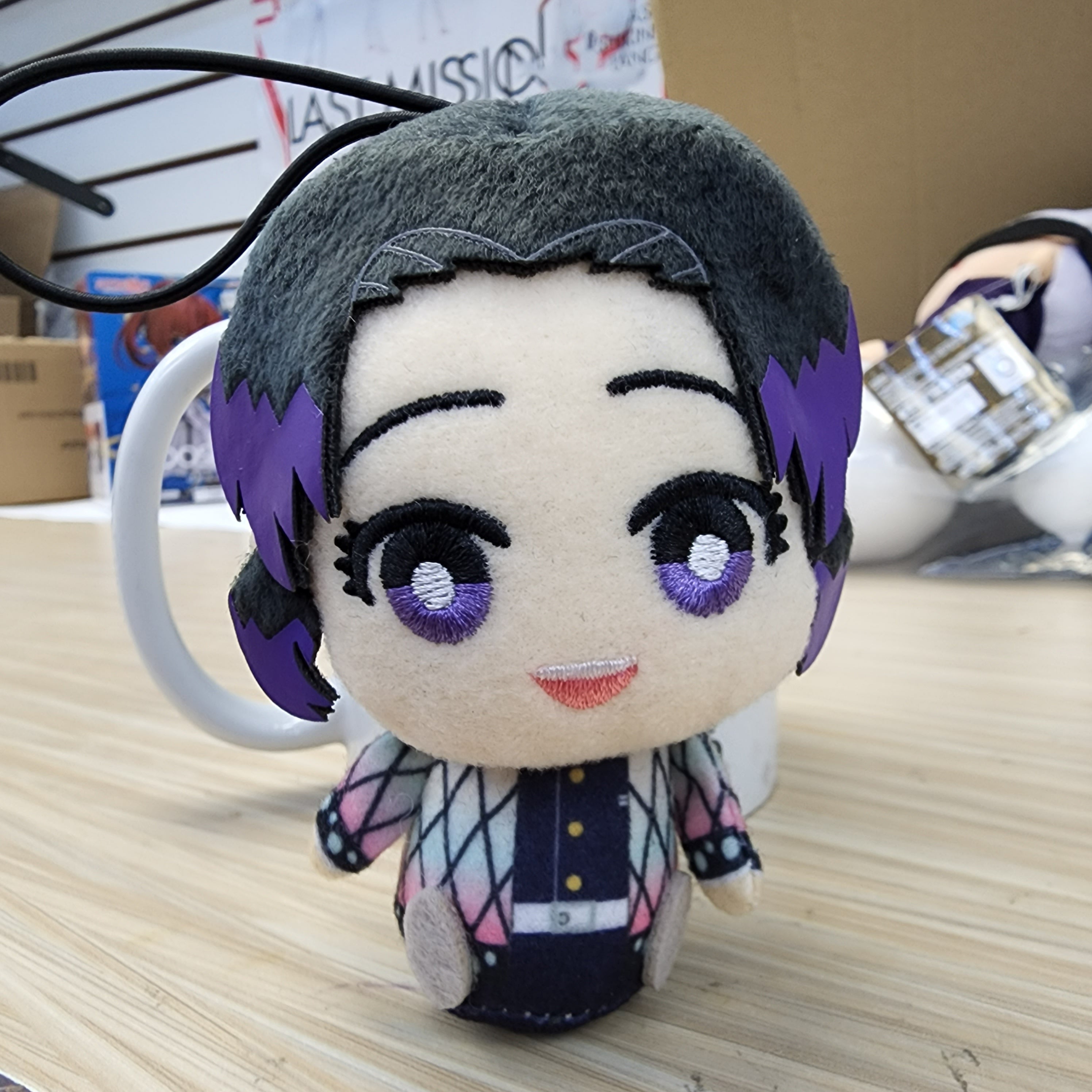 Demon Slayer Kimetsu No Yaiba Mascot Plush Strap Vol. 3 Kocho Shinobu Main image