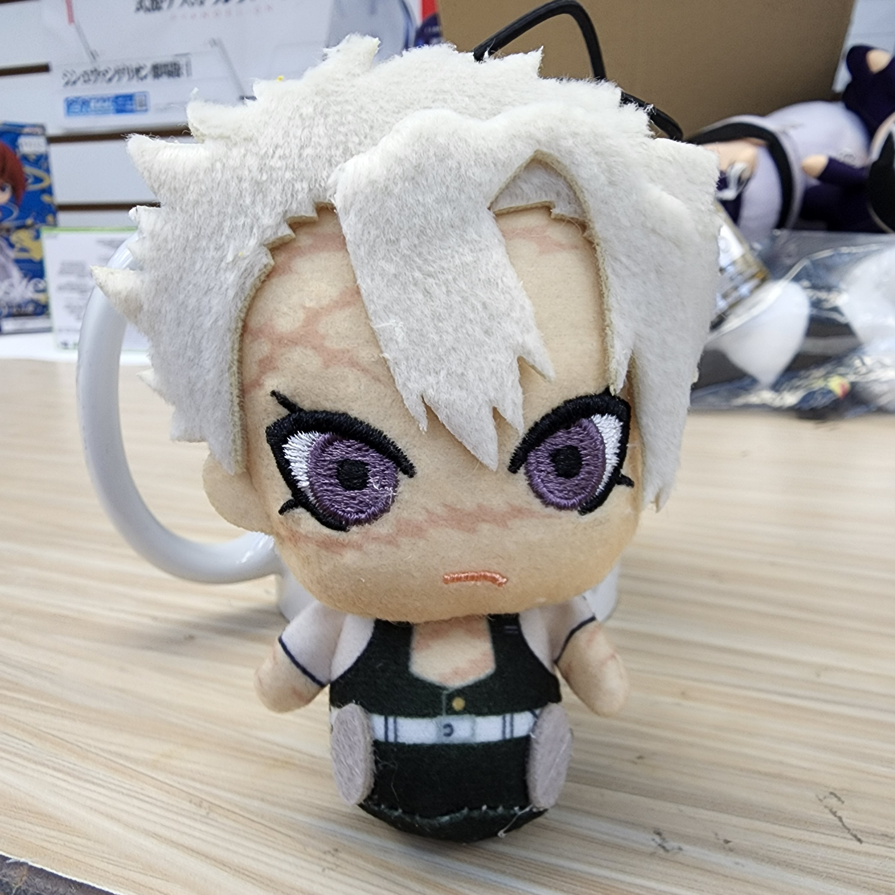 Demon Slayer Kimetsu No Yaiba Mascot Plush Strap Vol. 3 Sanemi Shinazugawa Main image