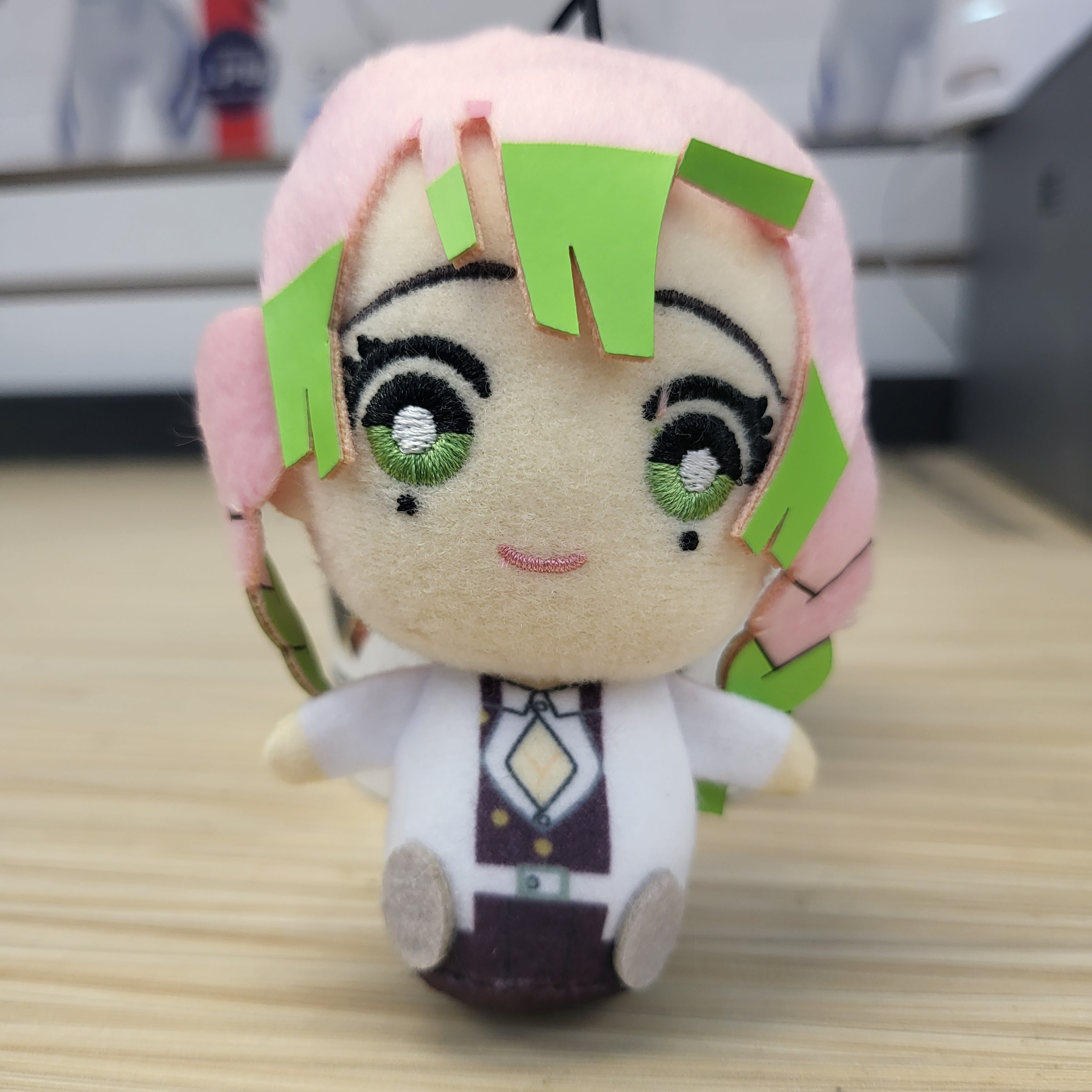 Demon Slayer Kimetsu No Yaiba Mitsuri Kanroji Plush 3" Main image