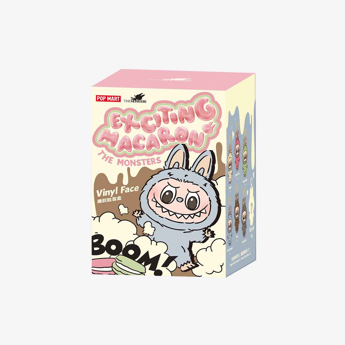 [IN STOCK] POPMART Exciting Macaron Vinyl Face Blind Box Labubu Main image