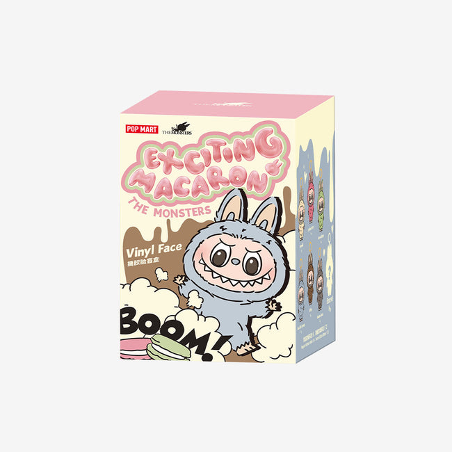 [IN STOCK] POPMART Exciting Macaron Vinyl Face Blind Box Labubu Hover Image
