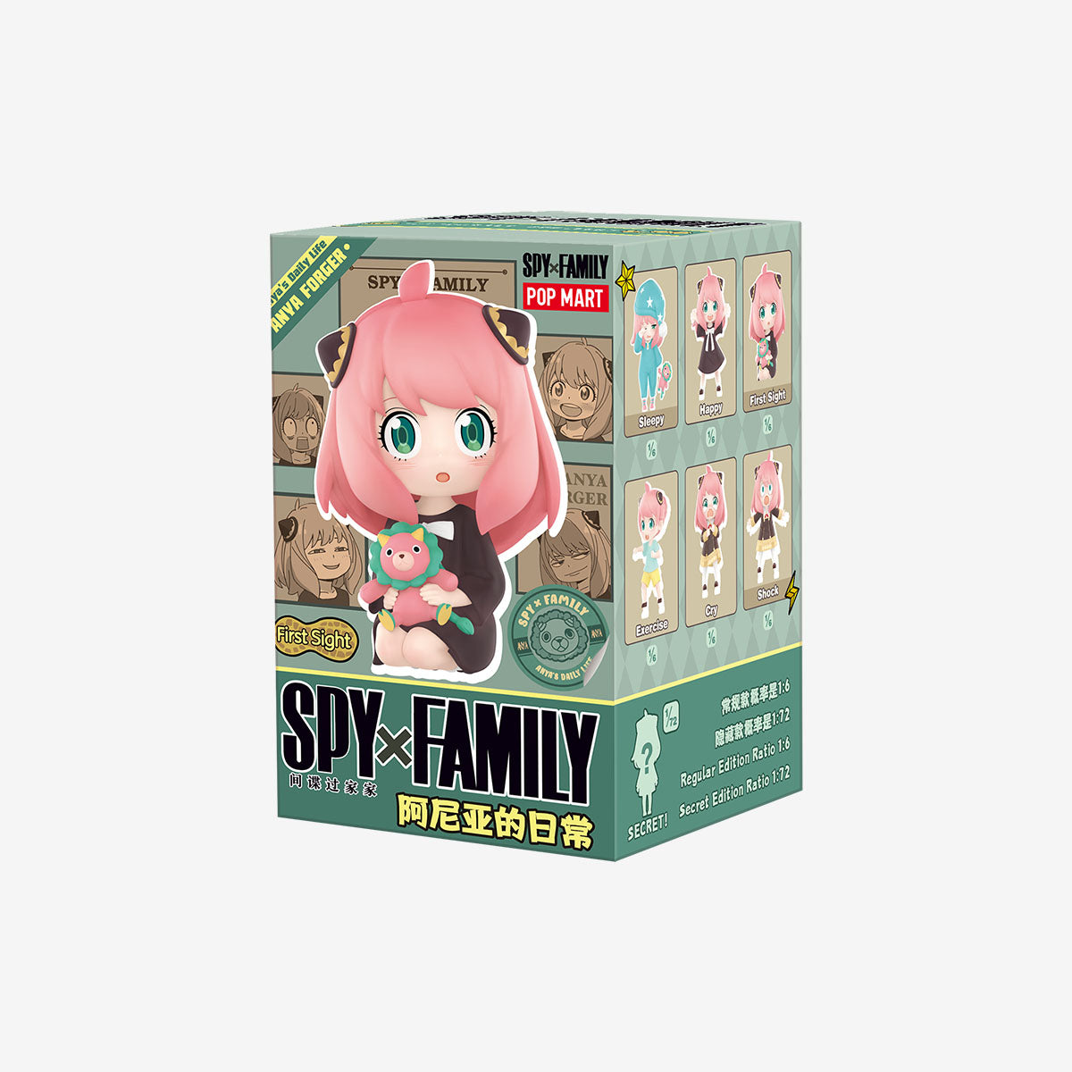 POPMART Spy × Family Anya's Daily Life Series Figures Blind Box (1 Blind Box)