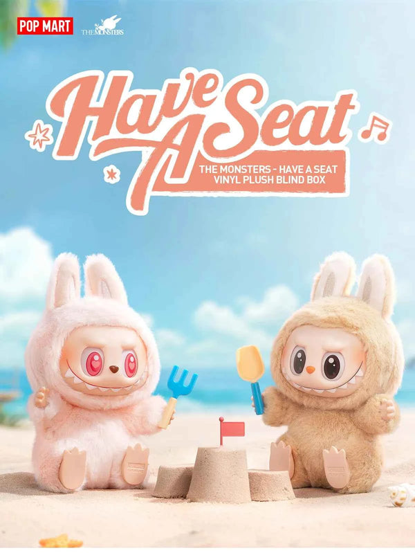 [IN STOCK] POPMART Have a Seat Vinyl Plush Blind Box Labubu