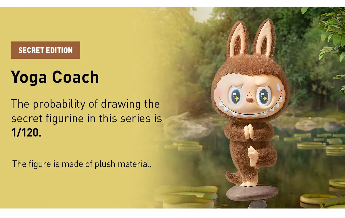 [RESTOCK: AUGUST] POPMART Labubu Lazy Yoga Series Figures Blind Box (SEALED)