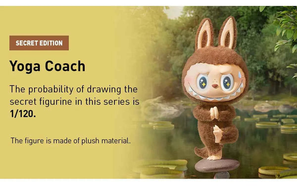 [In Stock] POPMART Labubu Lazy Yoga Series Figures Blind Box (SEALED)