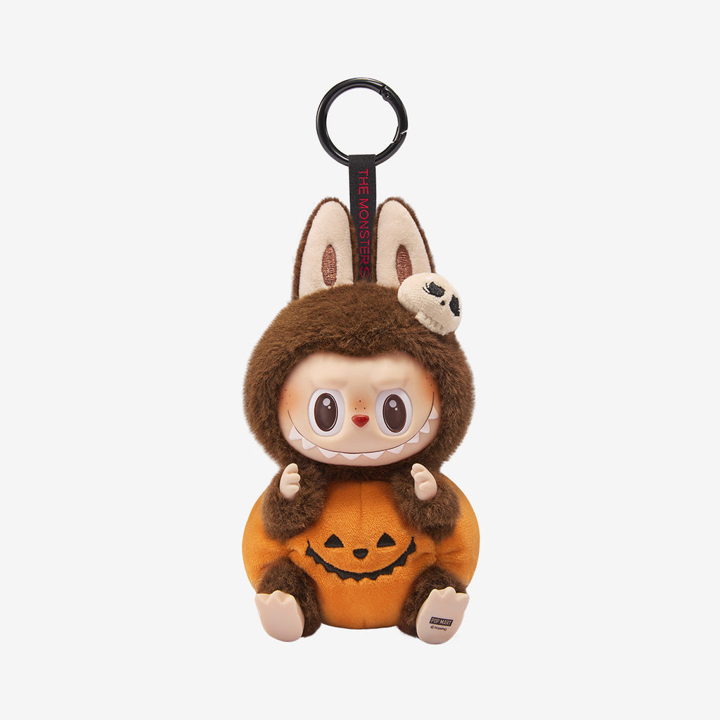 Happy Halloween Party Labubu-Sitting Pumpkin Vinyl Plush Pendant - Collectors World Toys