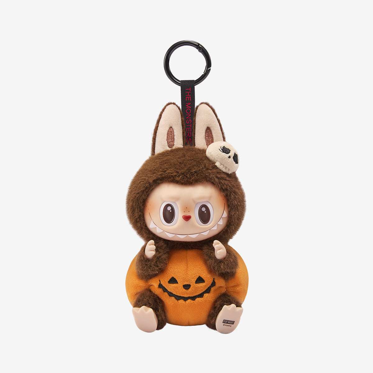 Happy Halloween Party Labubu-Sitting Pumpkin Vinyl Plush Pendant - Collectors World Toys