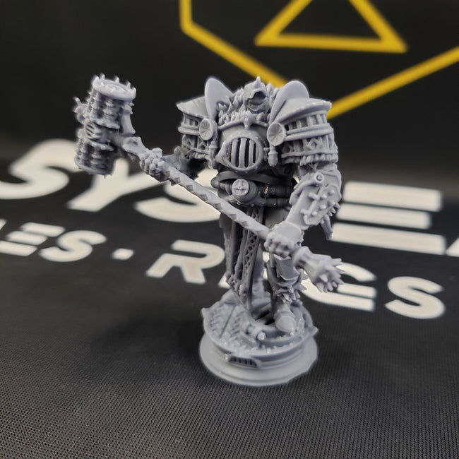 Hadrian, the Iron Colossal (Male Warforged Barbarian) Main Image