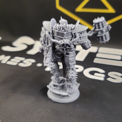 Hadrian, the Iron Colossal (Male Warforged Barbarian)