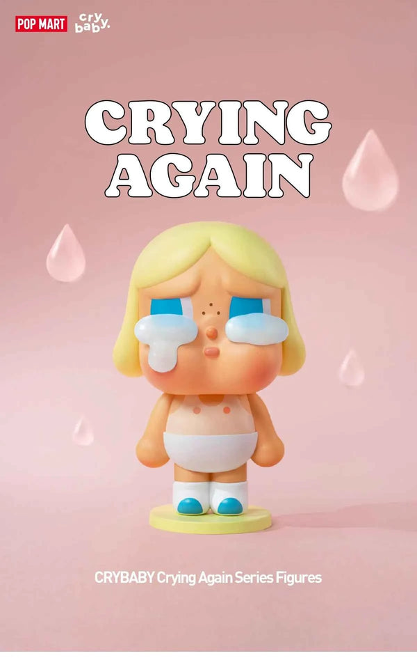 [IN STOCK] POPMART CRYBABY Crying Again Series Figures Blind Box