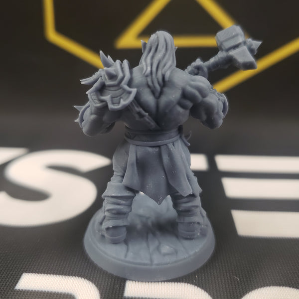 Blackcrag Mountain Orc - Sculpt Option F (Male Orc Barbarian)