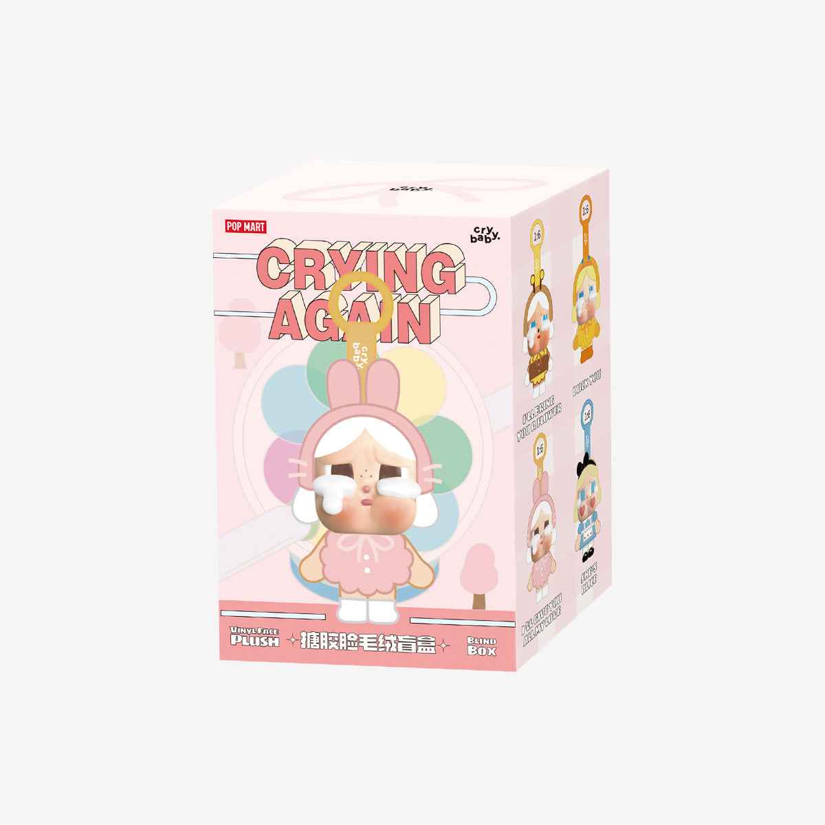 [IN STOCK] POPMART CRYBABY Crying Again Series - Vinyl Face Plush Blind Box Main image