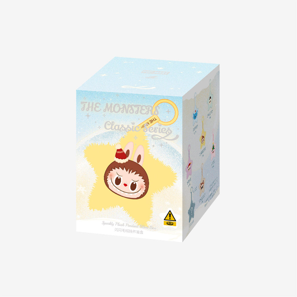 [IN STOCK] POPMART Classic Series-Sparkly Plush Pendant Blind Box Labubu