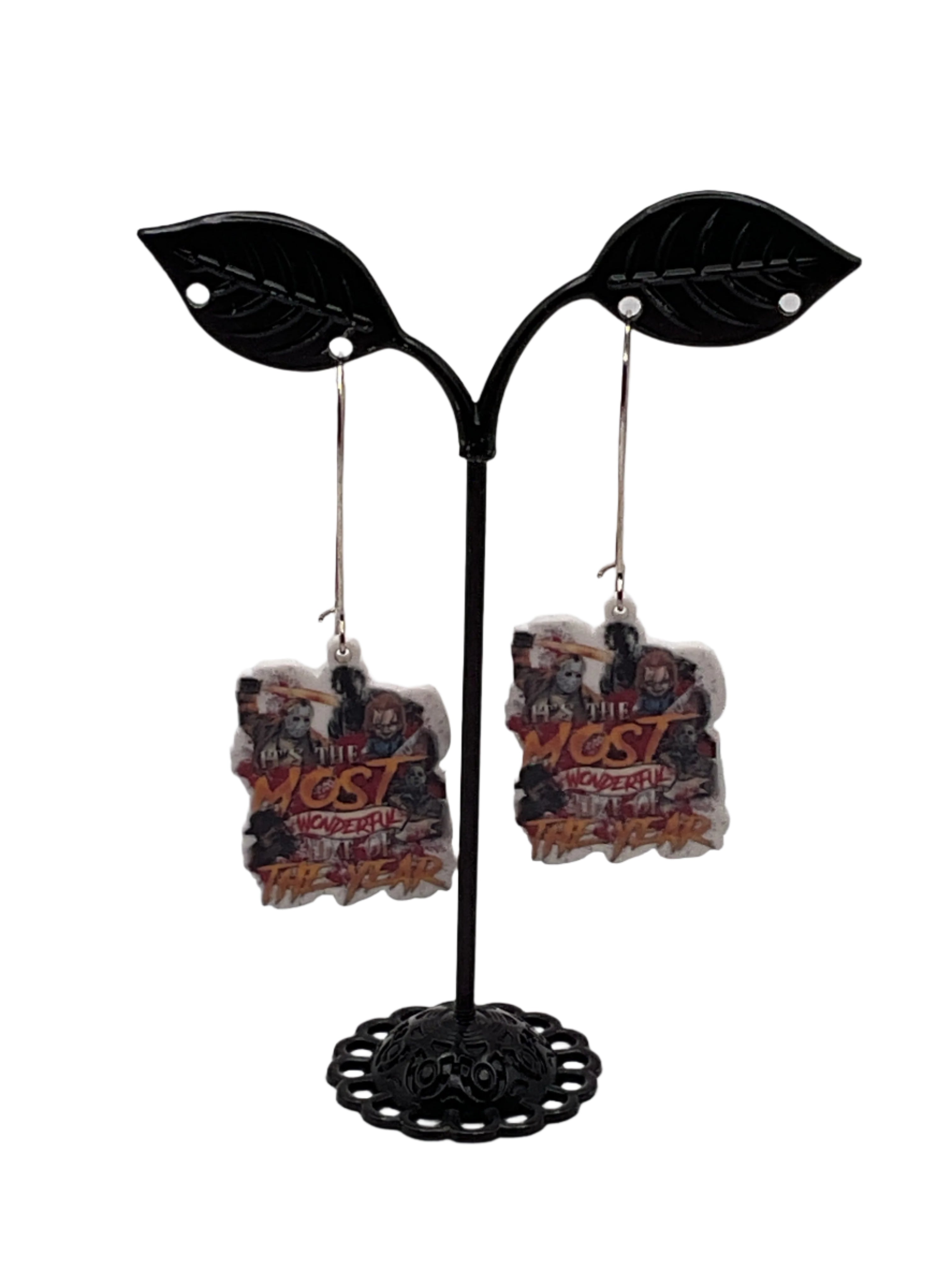 Horror Movie Character Earrings Main image