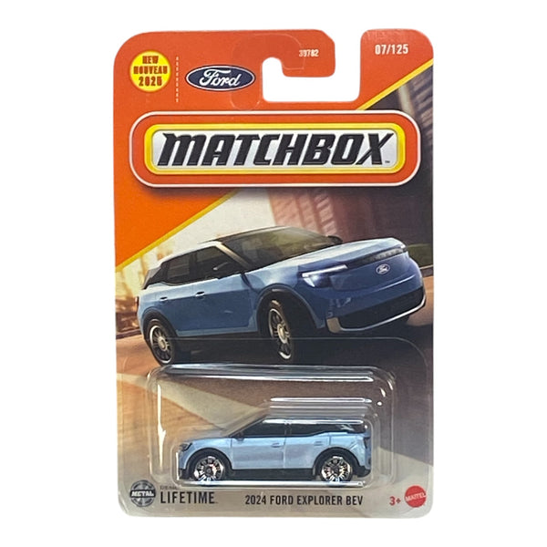 Matchbox 2024 Ford Explorer Bev - 2025 Matchbox Series 07/125