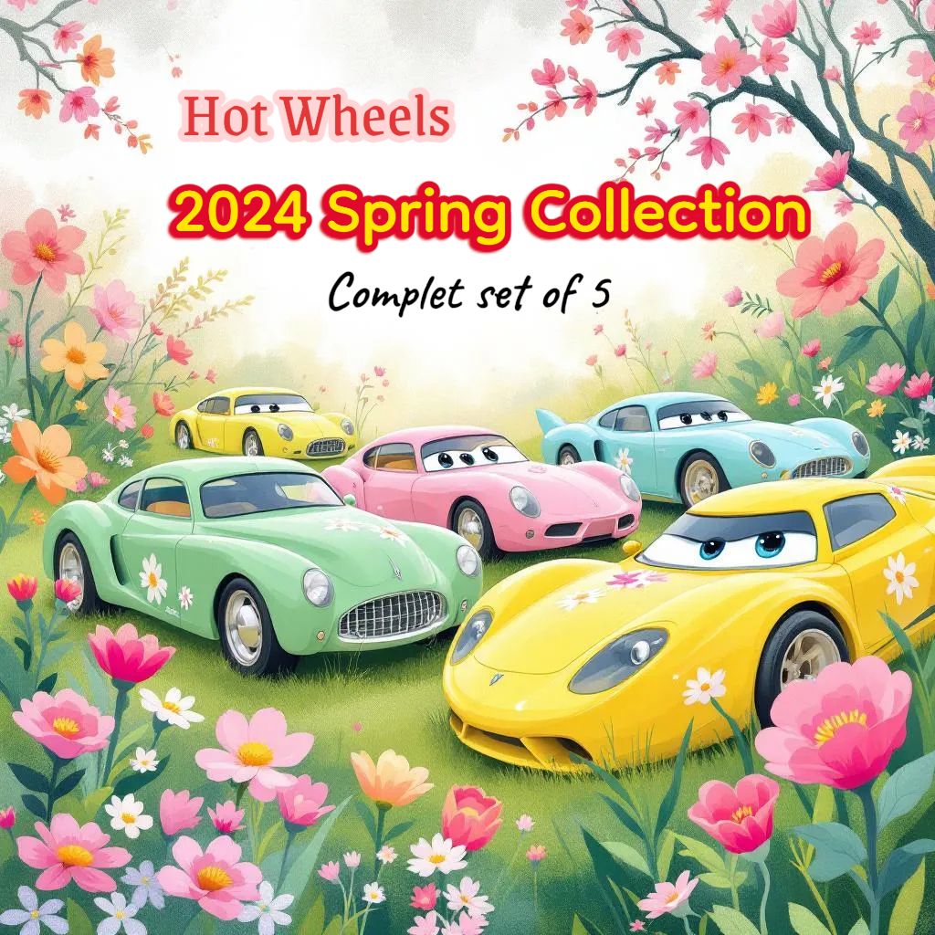 Hot Wheels 2024 Spring Series - Complete set of 5 Main image