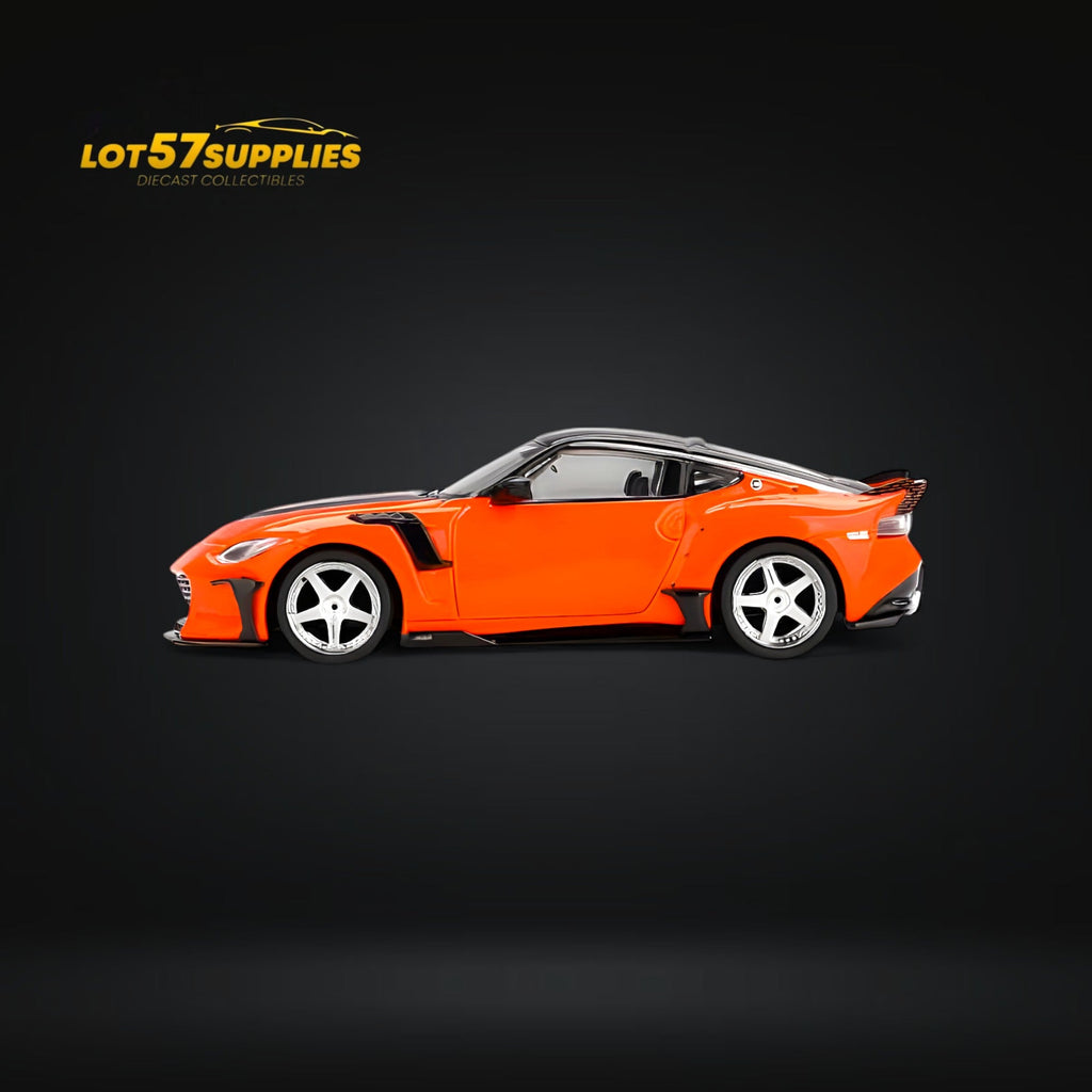 (Pre-Order) Mini-GT Nissan Z VeilSide FFZ400 Orange #989 1:64 - Collectors World Toys