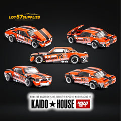 (Pre-Order) Mini-GT x KAIDO Nissan Skyline 2000GT-R (KPGC10) Kaido Racing V1 1:64 - Collectors World Toys