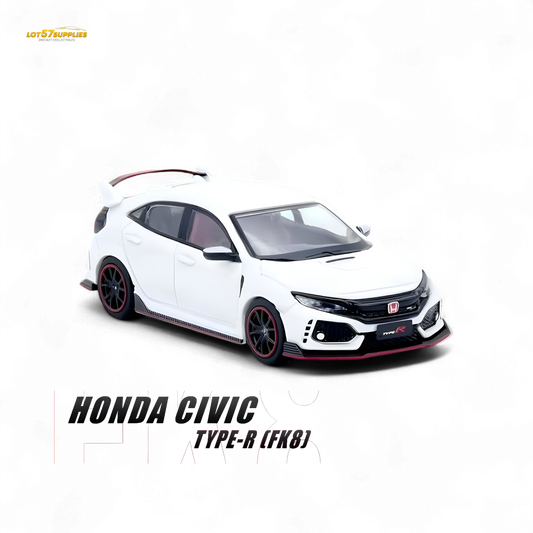 (Pre-Order) INNO64 Honda Civic Type-R (FK8) - White 1/64