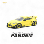 (Pre-Order) INNO64 Toyota GR86 Pandem - Yellow 1/64 - Collectors World Toys