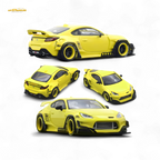(Pre-Order) INNO64 Toyota GR86 Pandem - Yellow 1/64 - Collectors World Toys
