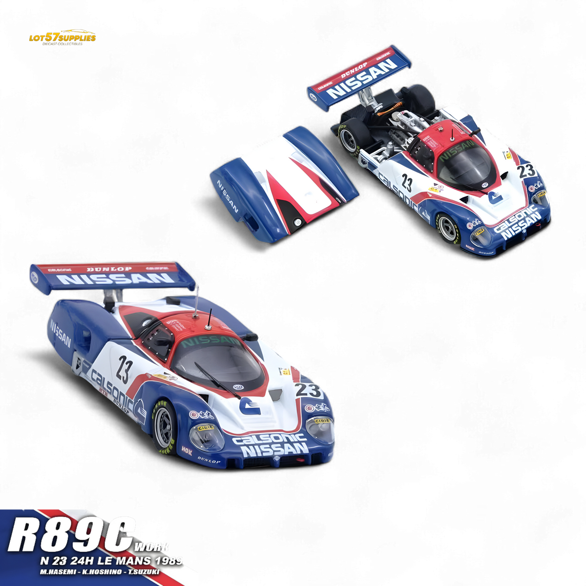 (Pre-Order) INNO64 R89C Le Mans 1989 No.23 - 1:64 - Collectors World Toys