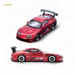 (Pre-Order) INNO64 Toyota Supra A80 Top Secret - Red 1:64 - Collectors World Toys