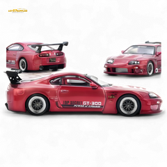 (Pre-Order) INNO64 Toyota Supra A80 Top Secret - Red 1:64 - Collectors World Toys