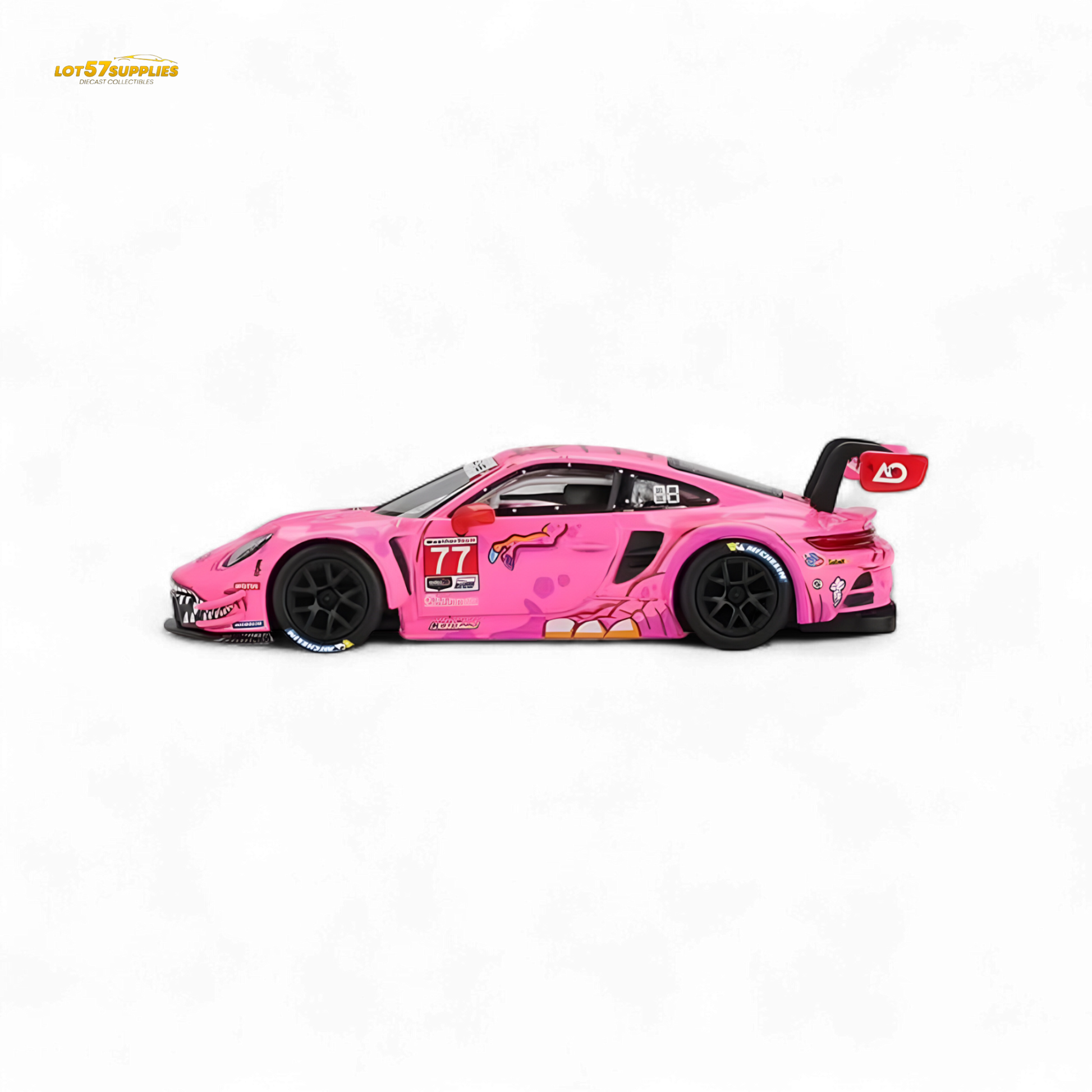 (Pre-Order) Mini-GT Porsche 911 GT3 R #77 AO Racing ROXY IMSA Road America 2024 - 1:64 - Collectors World Toys