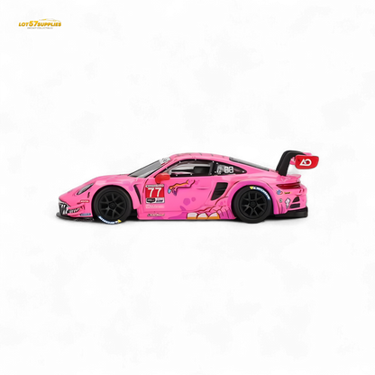 (Pre-Order) Mini-GT Porsche 911 GT3 R #77 AO Racing ROXY IMSA Road America 2024 - 1:64 - Collectors World Toys