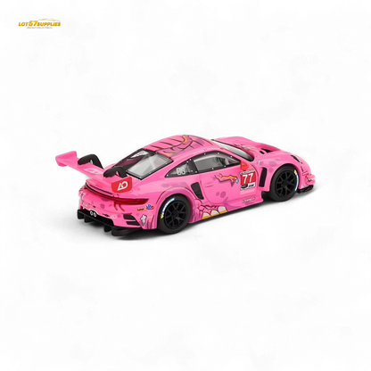 (Pre-Order) Mini-GT Porsche 911 GT3 R #77 AO Racing ROXY IMSA Road America 2024 - 1:64 - Collectors World Toys